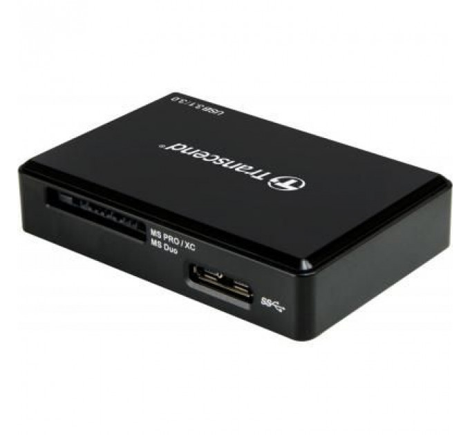 Зчитувач флеш-карт Transcend USB 3.1 Gen 1 Type-C SD/microSD/CompactFlash/Memory Stick (TS-RDC8K2)