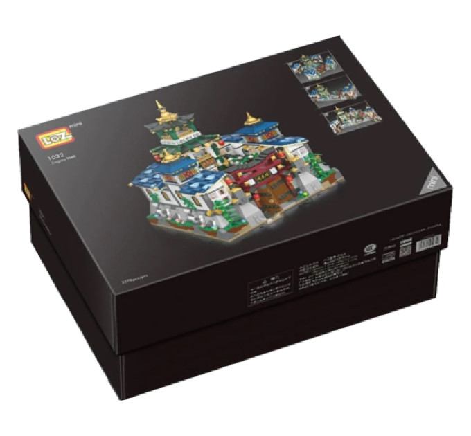 LOZ mini Конструктор LOZ mini Jingwu Hall без фігурок (1032)