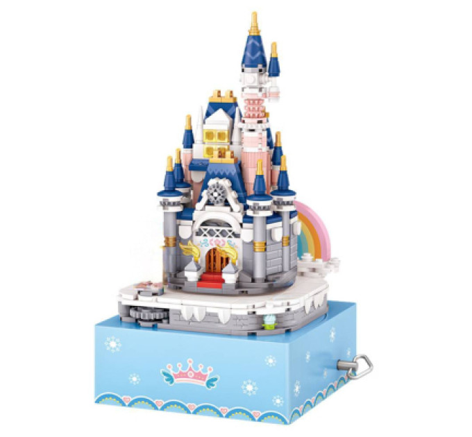 LOZ mini Конструктор LOZ mini Замок (музична скринька) без фігурок (1220)