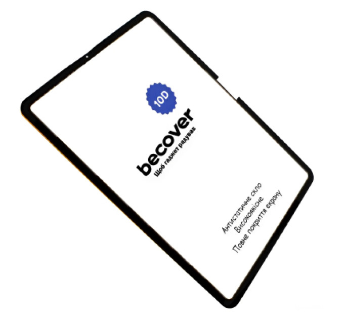 BeCover Скло захисне BeCover 10D Apple iPad Pro 11" M4 2024 Black (711677)