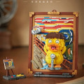 LOZ mini Конструктор LOZ mini Об'ємна картина Крик Мунка без фігурок (1288)