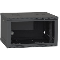 Шафа настінна Ipcom 6U, 600*450, RAL9005 (СН-6U-060х045-ДС-9005)