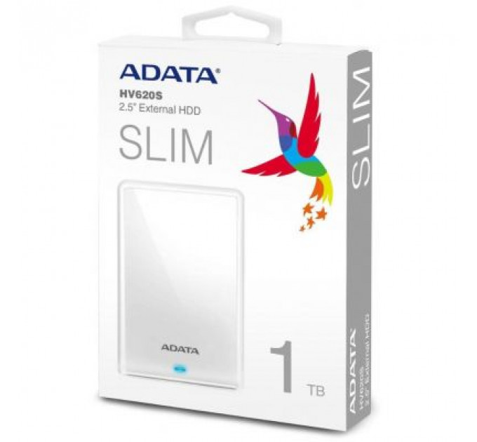 Зовнішній жорсткий диск 2.5" 1TB ADATA (AHV620S-1TU31-CWH)