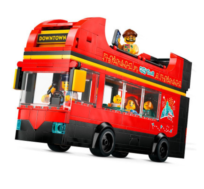 LEGO Конструктор LEGO City Червоний двоповерховий екскурсійний автобус (60407)