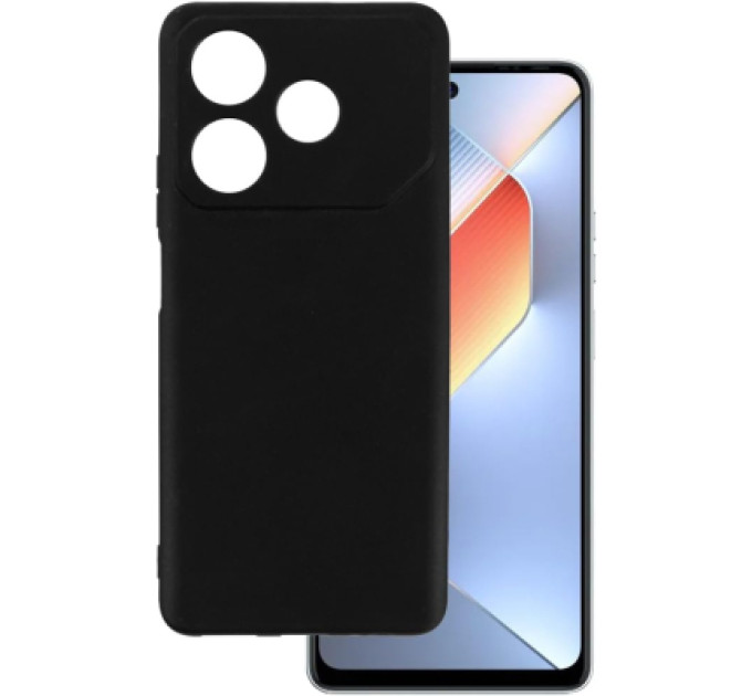 BeCover Чохол до мобільного телефона BeCover Tecno POVA 6 Neo (LI6) Black (711761)