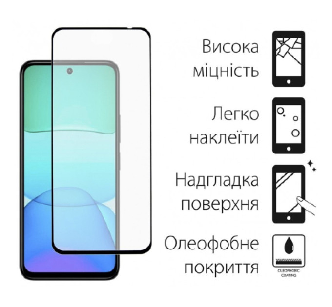 Dengos Чохол до мобільного телефона Dengos Xiaomi Redmi 13 4G Carbon + Glass Black (DG-KM-98)