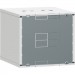 Шафа настінна Conteg 12U 19" глибина 450мм, розібрана, RAL7035 (RQN-U-12-60/45)