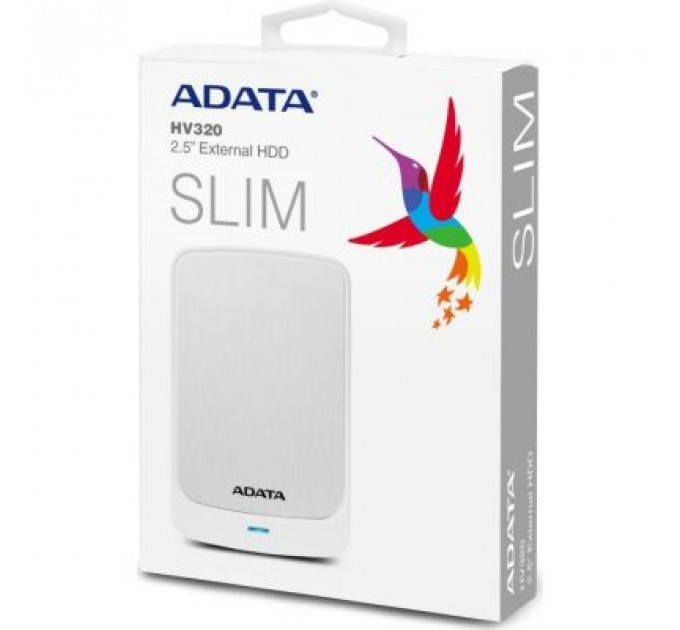 Зовнішній жорсткий диск 2.5" 1TB ADATA (AHV320-1TU31-CWH)