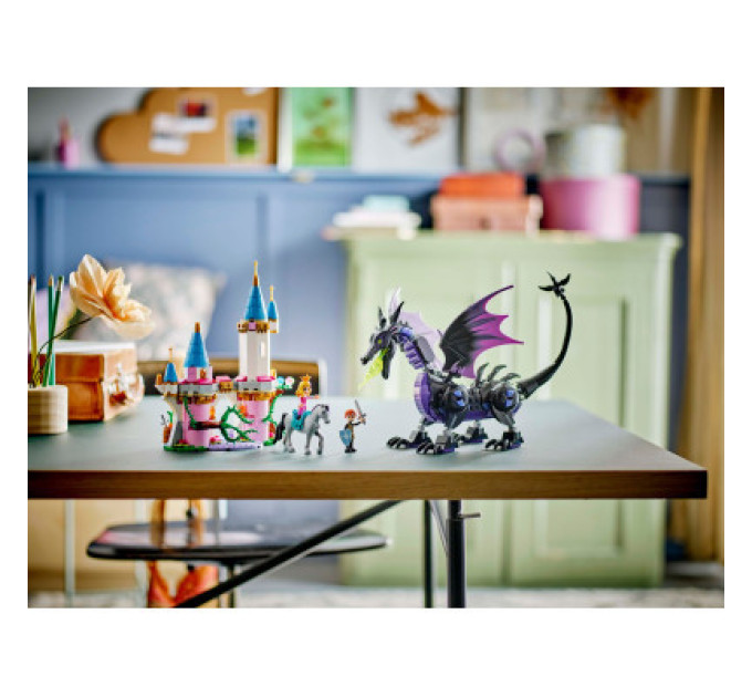 LEGO Конструктор LEGO Disney Драконяча форма Малефісенти (43240)