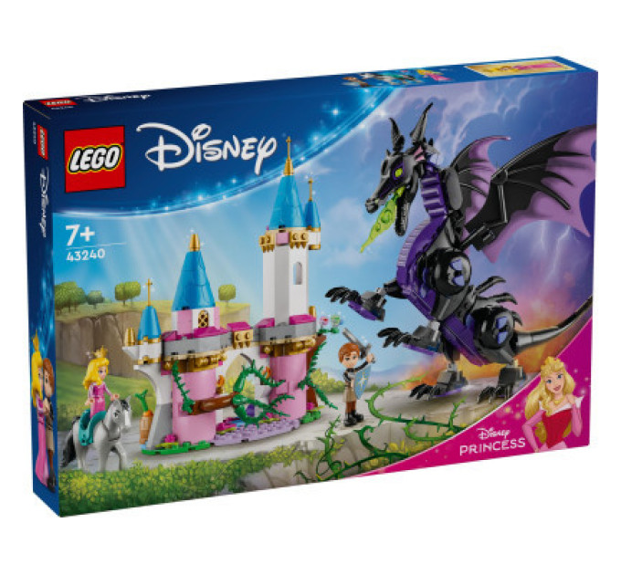 LEGO Конструктор LEGO Disney Драконяча форма Малефісенти (43240)