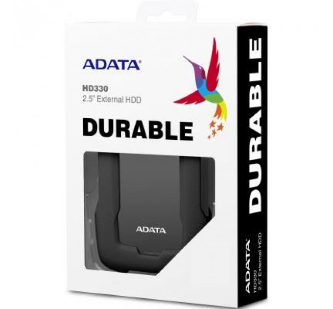 Зовнішній жорсткий диск 2.5" 2TB ADATA (AHD330-2TU31-CBK)