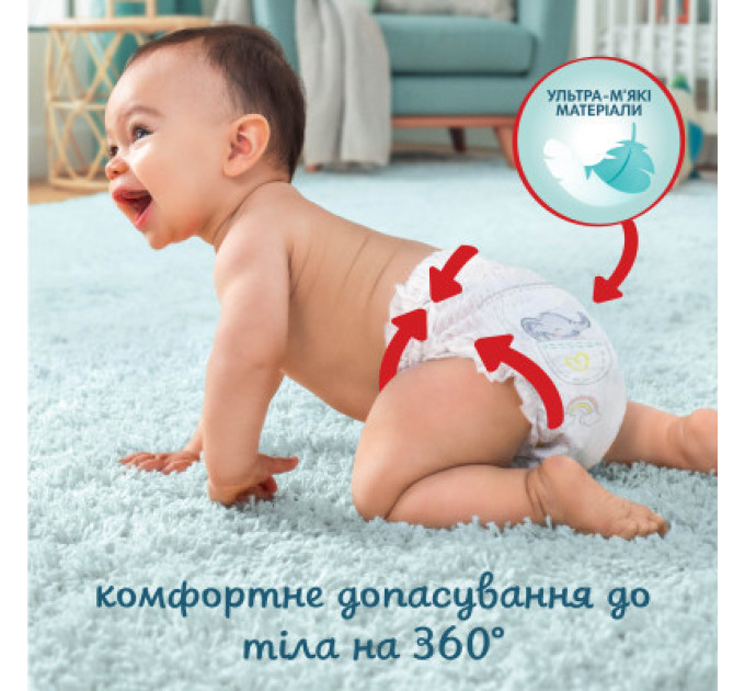 Pampers Підгузки Pampers трусики Pants Giant Розмір 6 (14-19 кг) 93 шт (8006540491010)