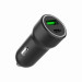 Gembird Зарядний пристрій Gembird 1xUSB-A (18W QC3.0) + 1xUSB-C (20W PD) black (TA-UC-A2PDQC20-CAR-01)