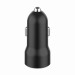 Gembird Зарядний пристрій Gembird 1xUSB-A (18W QC3.0) + 1xUSB-C (20W PD) black (TA-UC-A2PDQC20-CAR-01)
