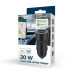 Gembird Зарядний пристрій Gembird 1xUSB-A (18W QC3.0) + 1xUSB-C (20W PD) black (TA-UC-A2PDQC20-CAR-01)