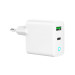 Gembird Зарядний пристрій Gembird 1xUSB-A + 1 Type-C (PD20Вт + QC3.0 18Вт) white (TA-UC-PDQC20L-W-01)