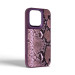 Harder Чохол до мобільного телефона Harder Genuine Snake Apple iPhone 14 Pro Dark Purple (ARM76788)