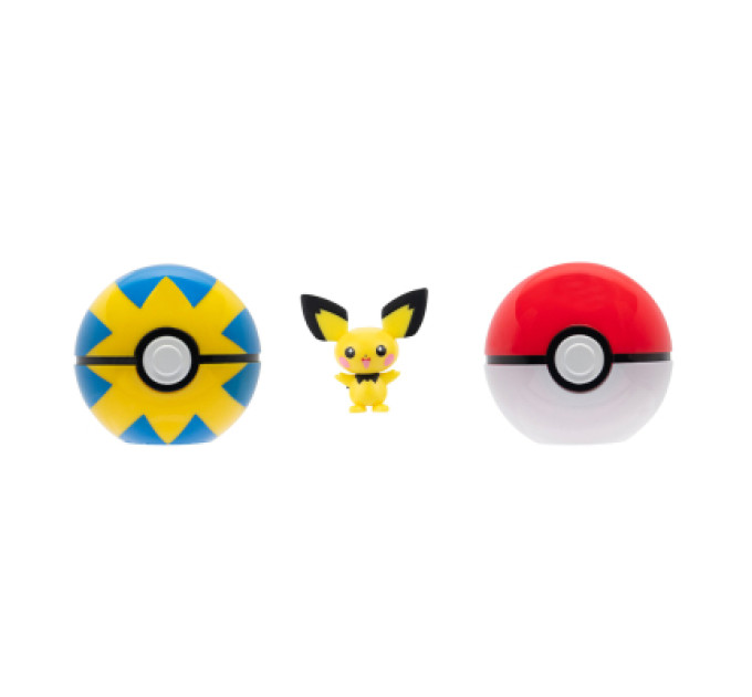 Pokemon Ігровий набір Pokemon W15 - Пояс з покеболами Пічу (PKW3643)