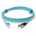 CMS Оптичний патчкорд ST/UPC-LC/UPC MM(OM3) Duplex Slim 20м CMS (UPC-20STLC(MM)D(ON)S)