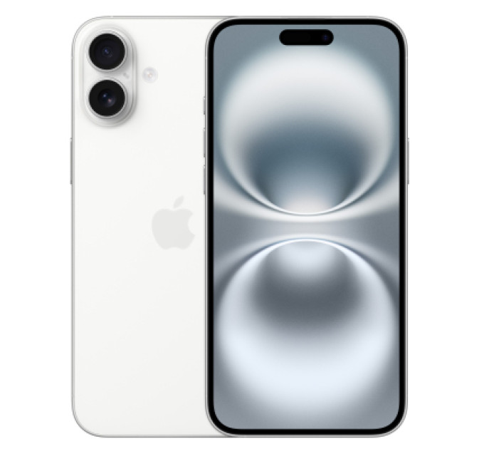 Apple Мобільний телефон Apple iPhone 16 Plus 128GB White (MXVV3)