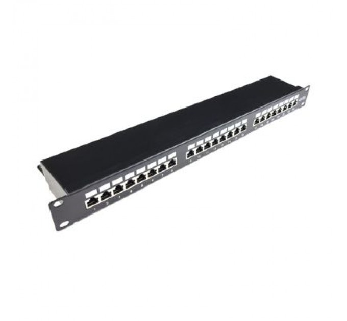 Патч-панель 19" 24xRJ45 STP cat.6, 1U Eserver (WT-2084-CAT 6)