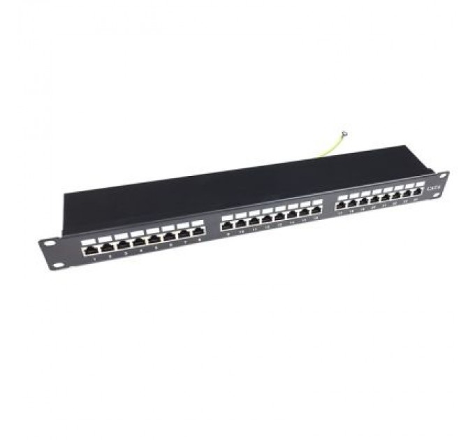 Патч-панель 19" 24xRJ45 STP cat.6, 1U Eserver (WT-2084-CAT 6)