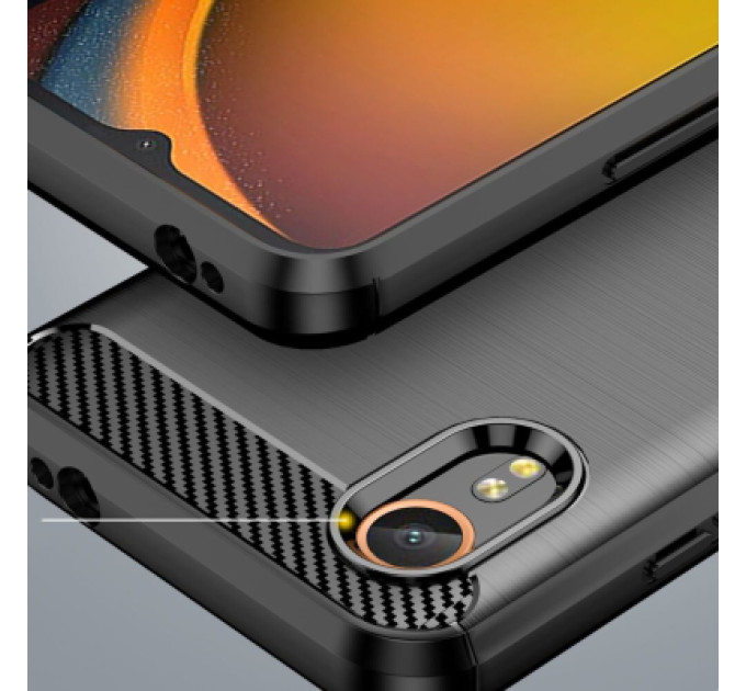 BeCover Чохол до мобільного телефона BeCover Carbon Series Samsung Galaxy Xcover7 Black (711892)