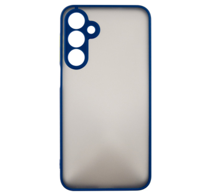 Dengos Чохол до мобільного телефона Dengos Samsung Galaxy M35 5G Matte + glass Blue (DG-KM-108)
