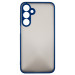 Dengos Чохол до мобільного телефона Dengos Samsung Galaxy M35 5G Matte + glass Blue (DG-KM-108)