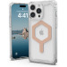 UAG Чохол до мобільного телефона UAG iPhone 15 Pro Max Plyo Magsafe Ice/Rose Gold (114305114348)