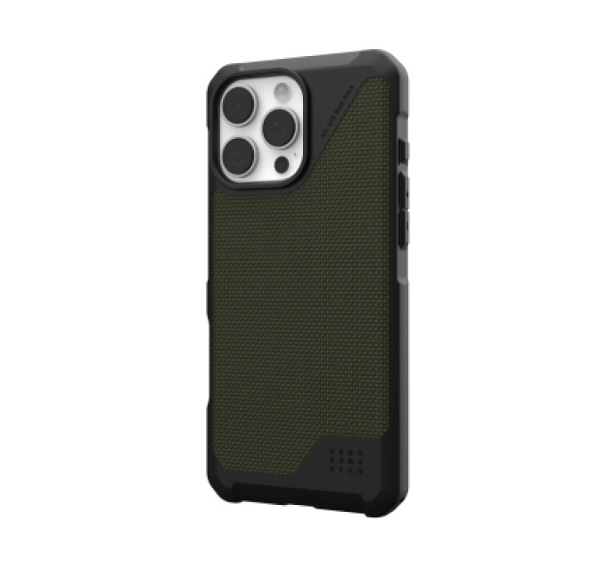 UAG Чохол до мобільного телефона UAG iPhone 16 Pro Max Metropolis LT Magsafe Kevlar Olive (114453113972)