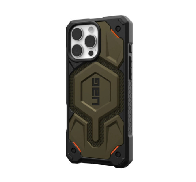 UAG Чохол до мобільного телефона UAG iPhone 16 Pro Max Monarch Pro Magsafe Kevlar Element Green (11445711397B)
