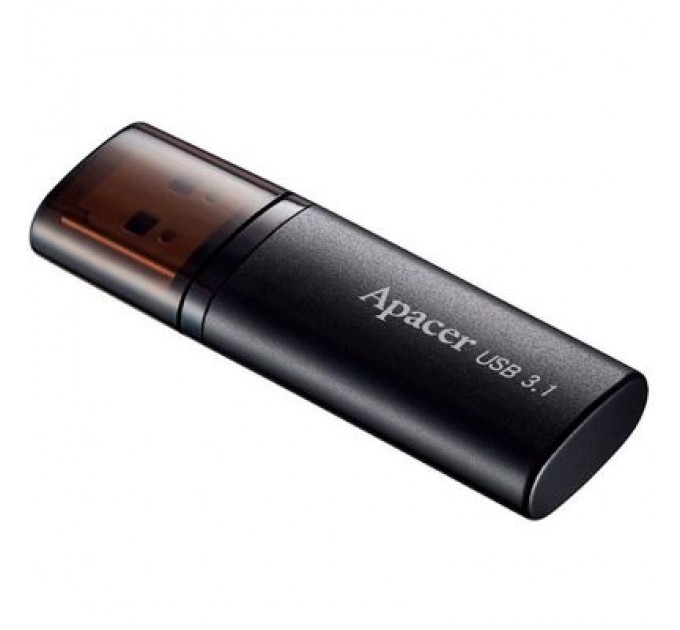 Apacer USB флеш накопичувач Apacer 128GB AH25B Black USB 3.1 (AP128GAH25BB-1)