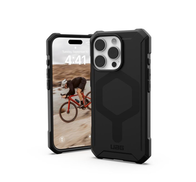 UAG Чохол до мобільного телефона UAG iPhone 16 Pro Essential Armor Magsafe Black (114448114040)