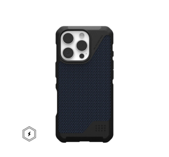 UAG Чохол до мобільного телефона UAG iPhone 16 Pro Metropolis LT Magsafe Kevlar Mallard (114452113955)