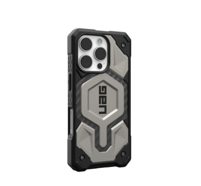 UAG Чохол до мобільного телефона UAG iPhone 16 Pro Monarch Pro Magsafe Titanium (114456113636)