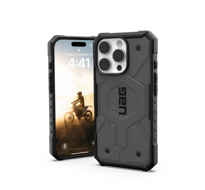 UAG Чохол до мобільного телефона UAG iPhone 16 Pro Pathfinder Magsafe Silver (114468113333)