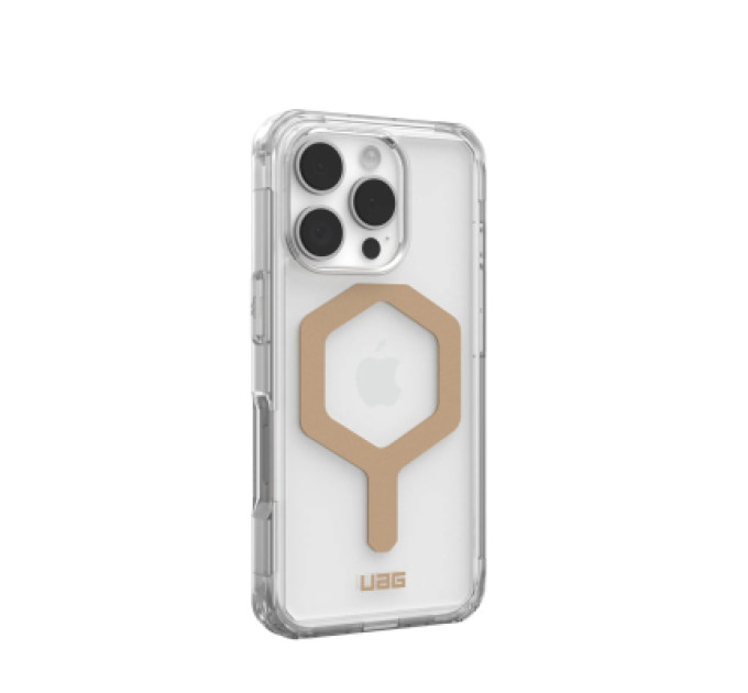 UAG Чохол до мобільного телефона UAG iPhone 16 Pro Plyo Magsafe Ice/Gold (114480114381)