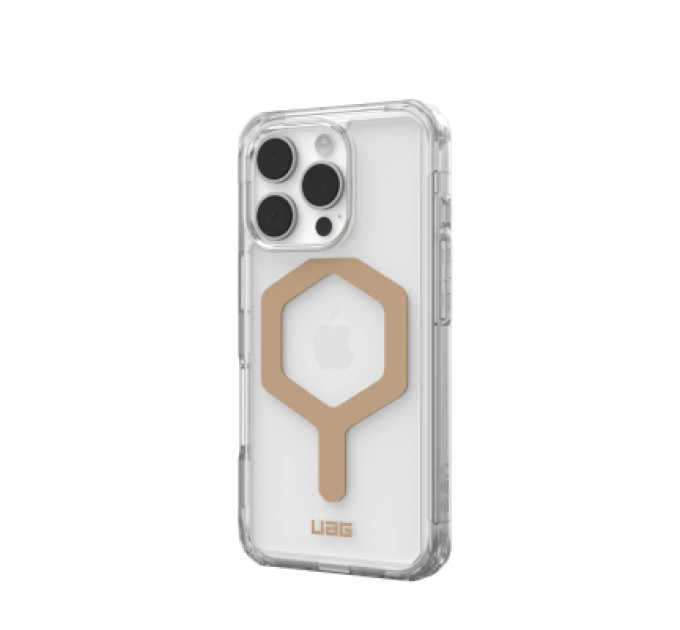 UAG Чохол до мобільного телефона UAG iPhone 16 Pro Plyo Magsafe Ice/Gold (114480114381)