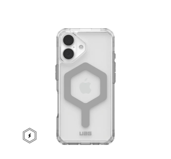 UAG Чохол до мобільного телефона UAG iPhone 16 Plyo Magsafe Ice/White (114482114341)