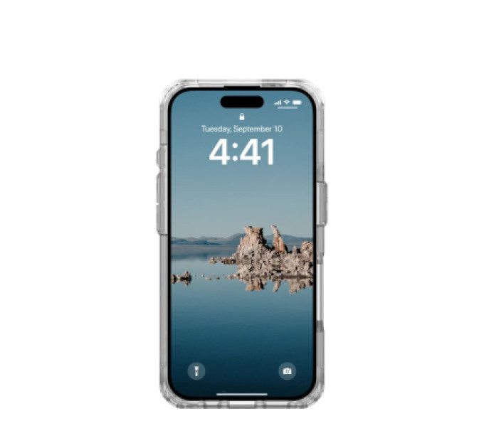UAG Чохол до мобільного телефона UAG iPhone 16 Plyo Magsafe Ice/White (114482114341)