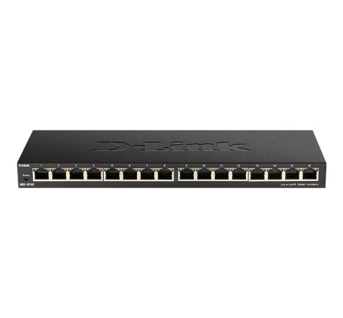 D-Link Комутатор мережевий D-Link DGS-1016S