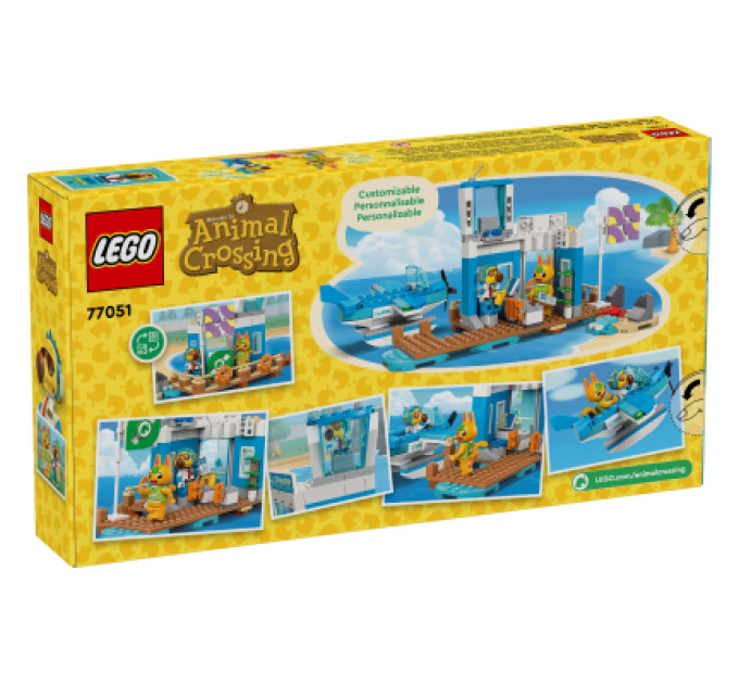 LEGO Конструктор LEGO Animal Crossing Літайте з Dodo Airlines (77051)