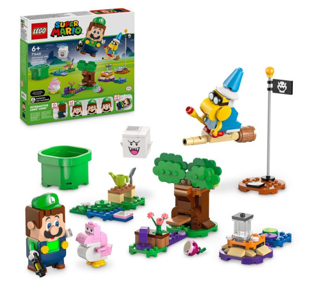 LEGO Конструктор LEGO Super Mario Пригоди з інтерактивним LEGO Луїджі (71440)