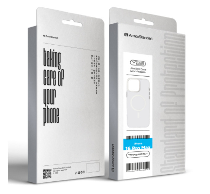Armorstandart Чохол до мобільного телефона Armorstandart Y23 MagSafe Apple iPhone 16 Pro Max Transparent (ARM79574)