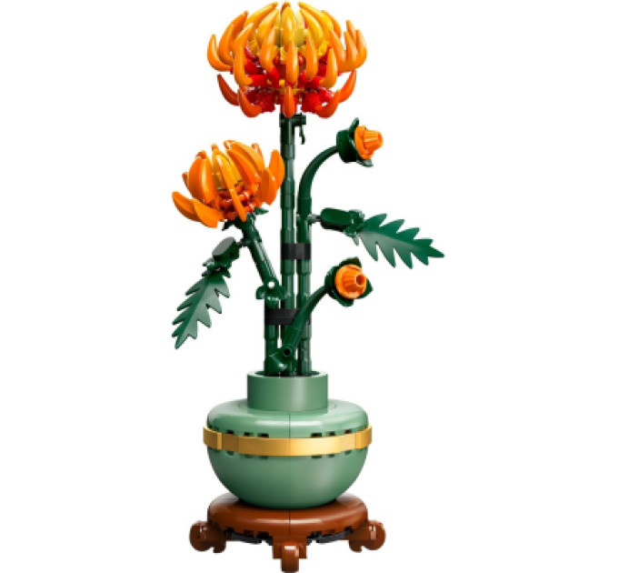 LEGO Конструктор LEGO Icons Хризантема 278 деталей (10368)