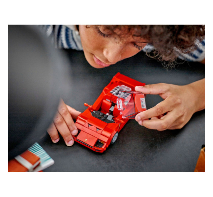 LEGO Конструктор LEGO Speed Champions Суперкар Ferrari F40, 318 деталей (76934)