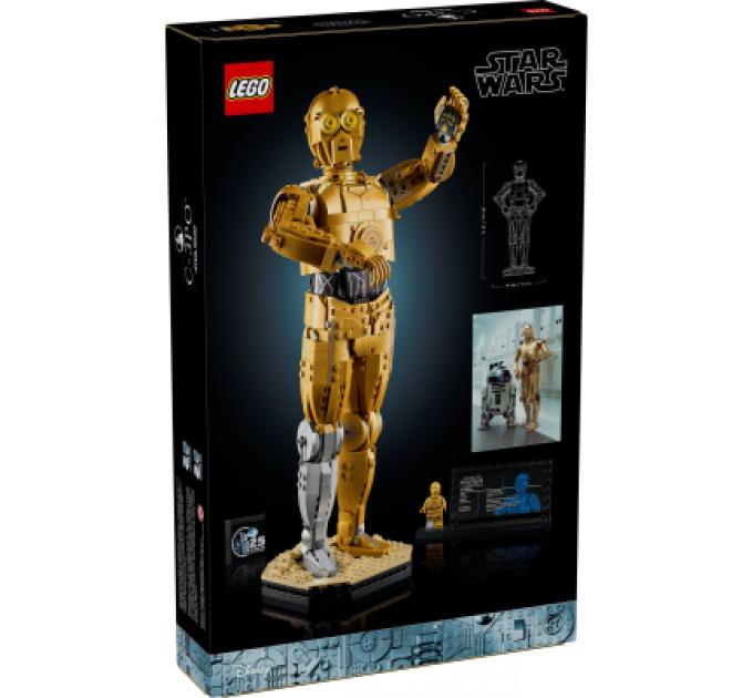 LEGO Конструктор LEGO Star Wars C-3PO 1138 деталей (75398)
