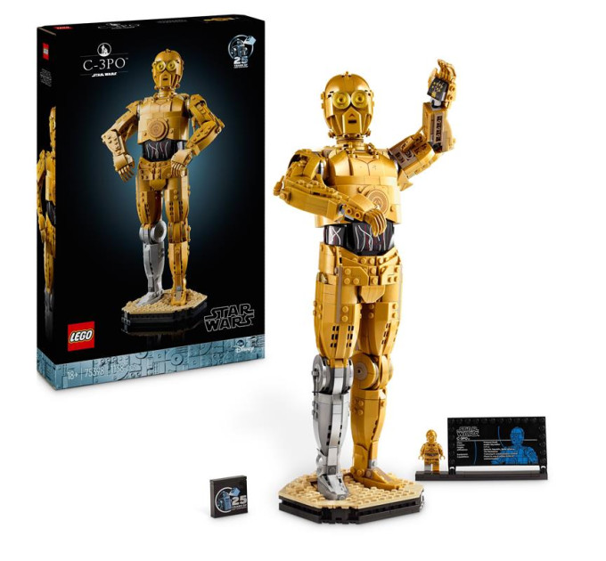 LEGO Конструктор LEGO Star Wars C-3PO 1138 деталей (75398)