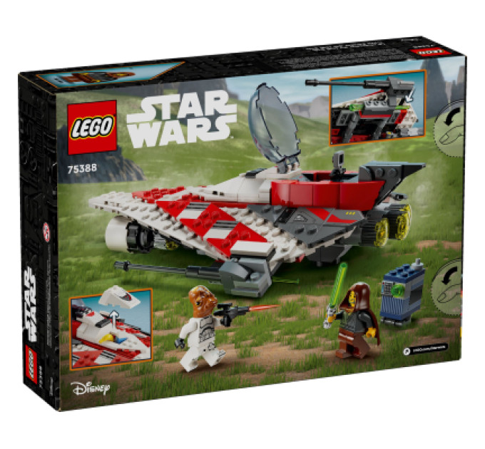 LEGO Конструктор LEGO Star Wars Зоряний винищувач джедая Боба 305 деталей (75388)